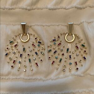 Kenfra Scott Multicolor Fan Earrings